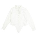 Only Janna L/S Shirt WVN 15176477 Λευκό