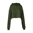 Γυναικείο φούτερ Cropped Fleece Bella 7502 - Military Green