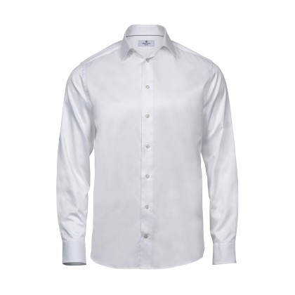 Ανδρικό πουκάμισο Luxury Comfort Fit Tee Jays 4020 - White