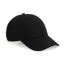 Καπέλο 6φυλλο Organic Cotton Beechfield B54 - Black