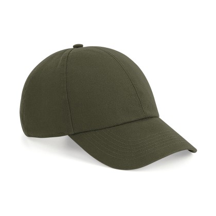Καπέλο 6φυλλο Organic Cotton Beechfield B54 - Olive Green