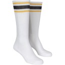 Κάλτσες Stripe Socks 2-Pack Urban Classics TB2308 White/Chrome Y