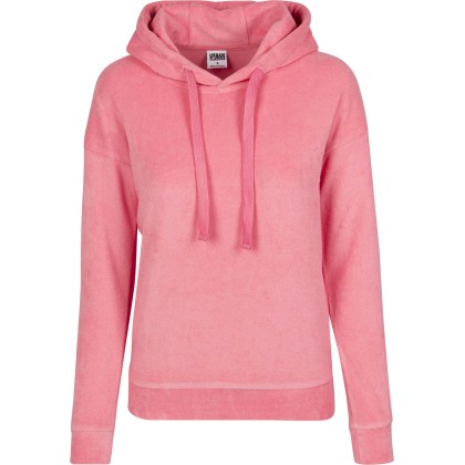 Γυναικείο hoodie Towel Urban Classics TB2629 Pink Grapefruit