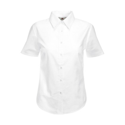 Γυναικείο πουκάμισο Oxford Fruit of the Loom 65-000-0 - White