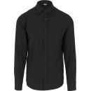 Ανδρικό πουκάμισο Checked Flanell Urban Classics TB297 Black/Bla