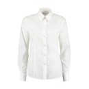 Γυναικείο μακρυμάνικο πουκάμισο Kustom Kit KK729 - White