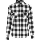 Γυναικείο πουκάμισο Checked Urban Classics TB388 Black/White