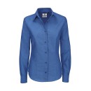 Μακρυμάνικο πουκάμισο B & C Oxford LSL Women - Blue Chip