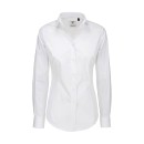 Μακρυμάνικο πουκάμισο B & C Black Tie LSL Women - White