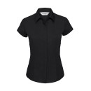 Γυναικείο κοντομάνικο πουκάμισο Russell R-925F-0 - Black