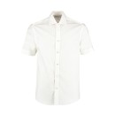 Κοντομάνικο πουκάμισο Oxford Hemd Kustom Kit KK117 - White