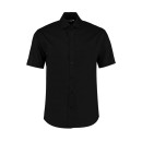 Κοντομάνικο πουκάμισο Oxford Hemd Kustom Kit KK117 - Black
