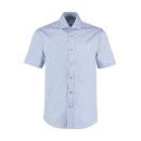 Κοντομάνικο πουκάμισο Oxford Hemd Kustom Kit KK117 - Light Blue