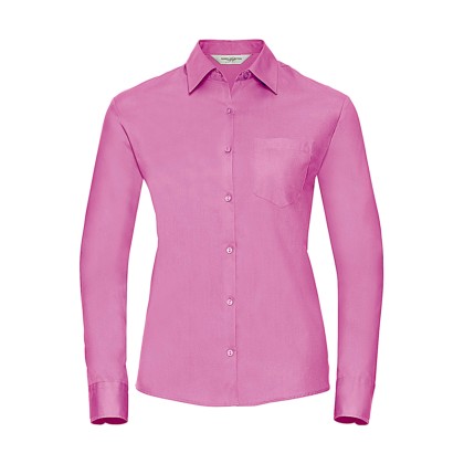 Μακρυμάνικο γυναικείο πουκάμισο Russell R-936F-0 - Bright Pink