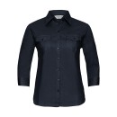 Ladies Roll 3/4 Sleeve Shirt Russell R-918F-0 - French Navy