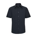 Tencel Fitted Shirt Russell R-955M-0 - Navy