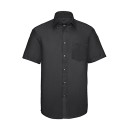 Ανδρικό κοντομάνικο πουκάμισο Non-iron Russell R-957M-0 - Black