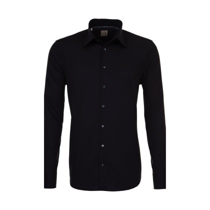 Μακρυμάνικο πουκάμισο Seidensticker 21000/22000 - Black