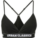 Γυναικείο σουτιέν Triangle Logo Urban Classics TB2589 Black
