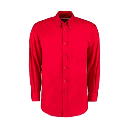 Μακρυμάνικο πουκάμισο Kustom Kit KK105 - Red