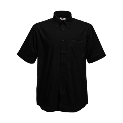 Κοντομάνικο πουκάμισο Fruit of the Loom 65-112-0 - Black