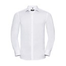 Μακρυμάνικο πουκάμισο Stretch Russell R-960M-0 - White