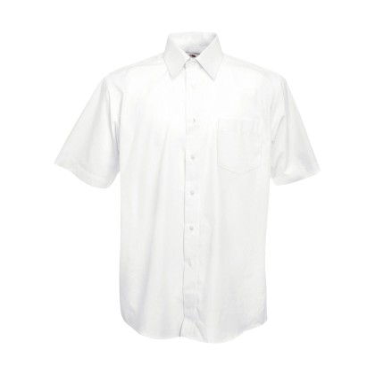 Κοντομάνικο πουκάμισο Fruit of the Loom 65-116-0 - White