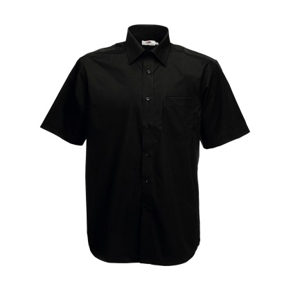 Κοντομάνικο πουκάμισο Fruit of the Loom 65-116-0 - Black