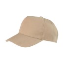 Πεντάφυλλο καπέλο Boston Result Caps RC084X - Khaki