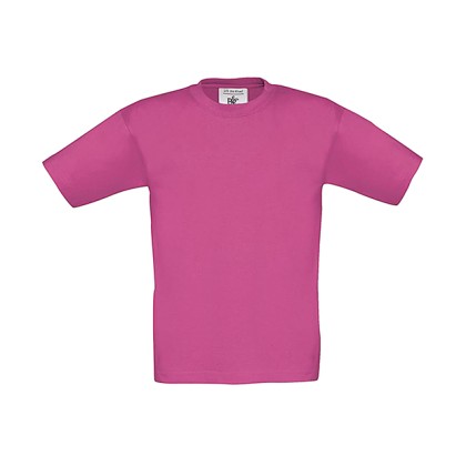 Παιδικό T-Shirt B & C Exact 150 Kids - Fuchsia