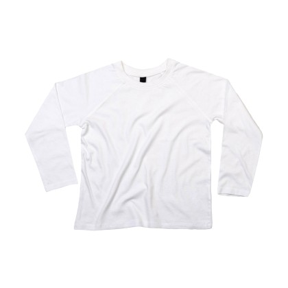 Παιδικό μακρυμάνικο Raglan T-Shirt Humbugz HM46/MK46 - White