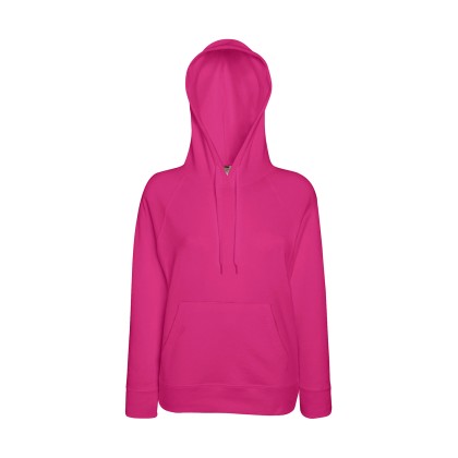 Lady-Fit Lightweight Hooded Sweat Fruit of the Loom 62-148-0 - F