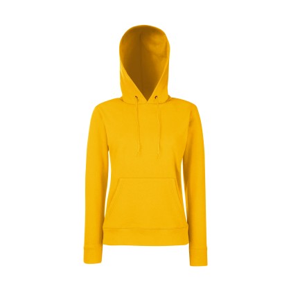 Lady Fit Hooded Sweat Fruit of the Loom 62-038-0 - Sunflower