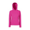Lady Fit Hooded Sweat Fruit of the Loom 62-038-0 - Fuchsia