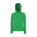 Lady Fit Hooded Sweat Fruit of the Loom 62-038-0 - Kelly Green