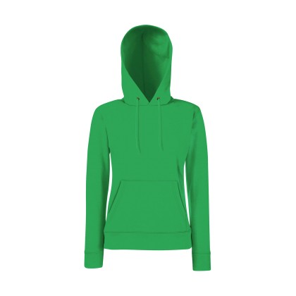Lady Fit Hooded Sweat Fruit of the Loom 62-038-0 - Kelly Green