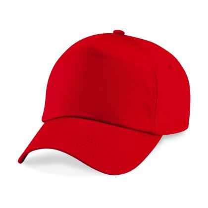 Πεντάφυλλο καπέλο Original Beechfield B10 - Bright Red