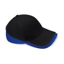 Καπέλο Teamwear Beechfield B171 - Black/Bright Royal