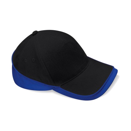 Καπέλο Teamwear Beechfield B171 - Black/Bright Royal