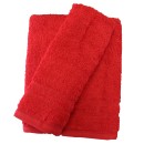 Σετ πετσέτες 2τμχ 500gr/m2 Sena Red 24home - No Color - 24-sena-