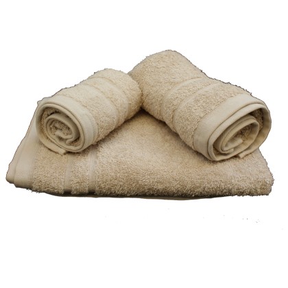 Σετ πετσέτες 3τμχ 500gr/m2 Sena Sand 24home - No Color - 24-sena