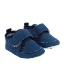 IQKIDS Παπούτσια Νεογέννητο Αγόρι NICOLE-140 Τζιν - Μπλε - NICOL