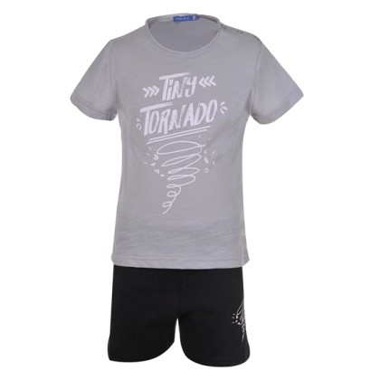Bodytalk Βρεφικό σετ με t-shirt και σορτσάκι `tornado`