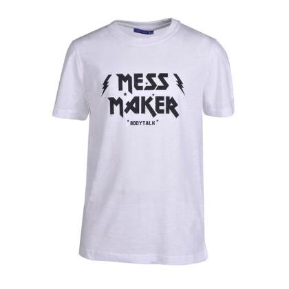 Bodytalk Παιδική μπλούζα κοντομάνικη `mess maker`