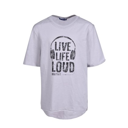 Bodytalk Παιδικό κοντομάνικο t-shirt ` live life loud`