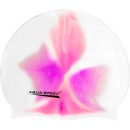 Swimming cap Aqua-Speed Bunt 36 white and pink