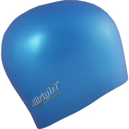 Swimming cap Allright silicone blue
