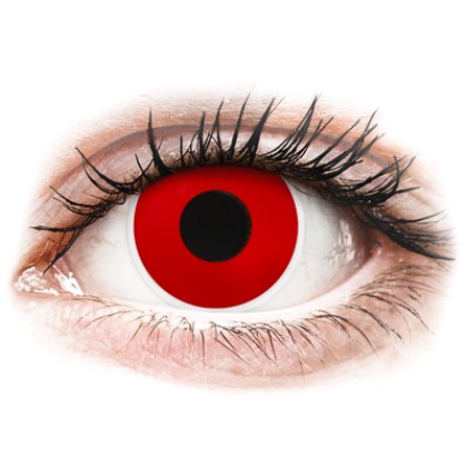 ColourVUE Crazy Lens - Red Devil - Διοπτρικοί Τριμηνιαίο φακοί ε