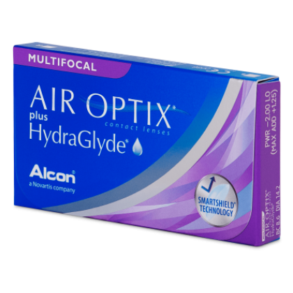 Air Optix plus HydraGlyde Multifocal Μηνιαίοι(6 φακοί)