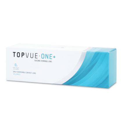 TopVue One+ ημερήσιοι διοπτρικοί φακοί επαφής (30 φακοί)